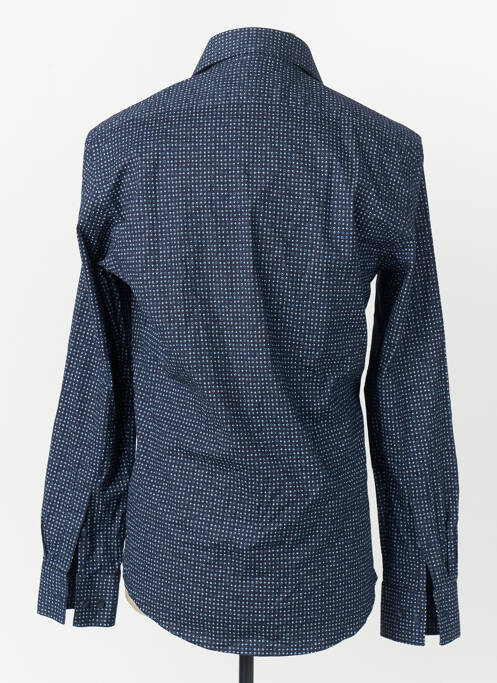 Chemise manches longues bleu BRUCE & BUTLER  homme