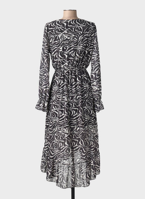 Robe longue noir HAILYS femme