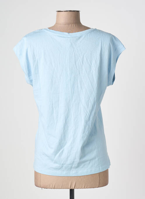 T-shirt coupe droite bleu ONLY femme