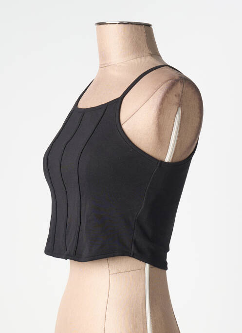 Débardeur coupe droite sans manche noir ONLY femme