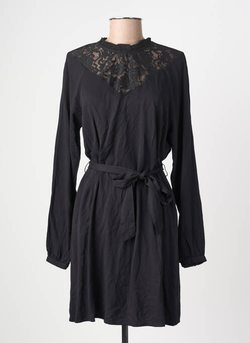 Robe courte manches longues manches longues noir VILA femme