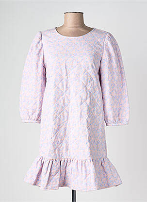 Robe mi-longue rose JACQUELINE DE YONG femme