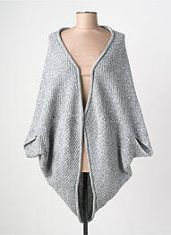 Gilet manches longues gris OPUS femme