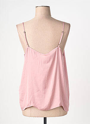Débardeur coupe droite rose JACQUELINE DE YONG femme