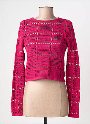 Pull rose MANGO femme
