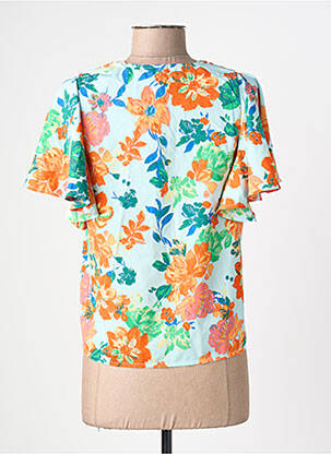 Blouse manches courtes orange VERO MODA femme