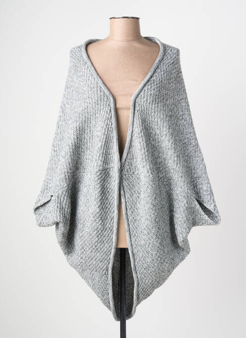 Gilet manches longues gris OPUS femme