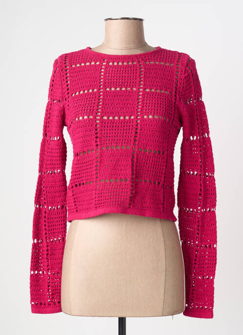 Pull rose MANGO femme