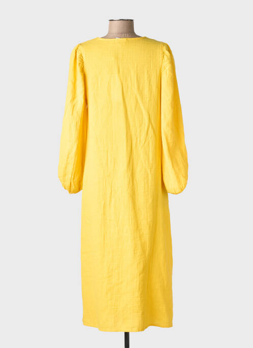 Robe longue jaune VILA femme