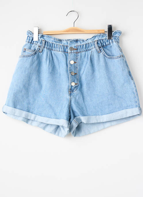 Short taille haute taille haute bleu ONLY femme