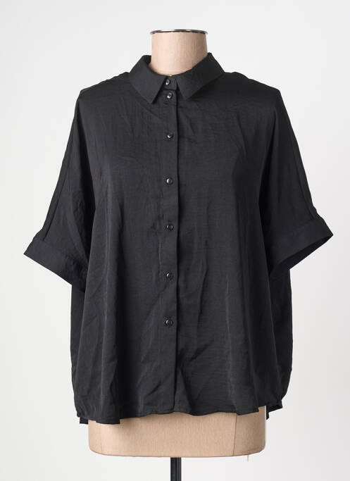 Chemisier manches courtes manches courtes noir VERO MODA femme