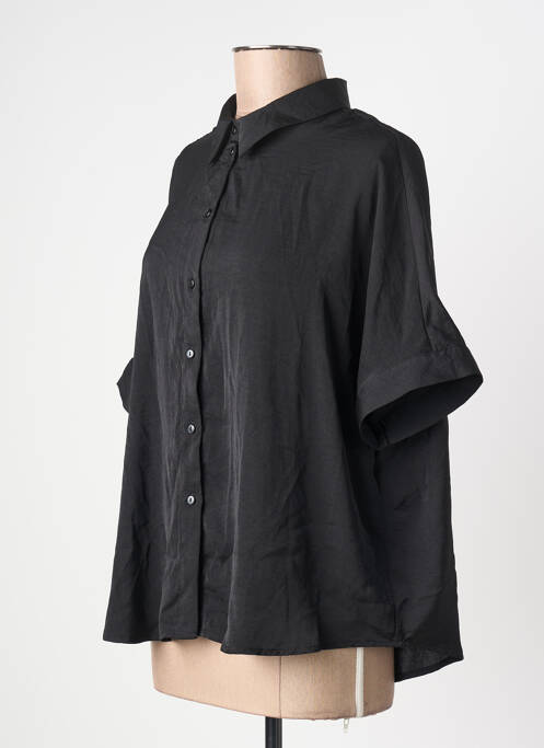 Chemisier manches courtes manches courtes noir VERO MODA femme