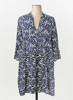 Robe courte bleu HAILYS femme