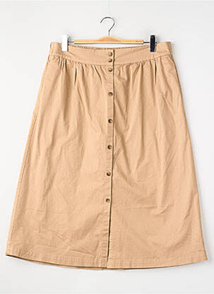 Jupe longue beige FRANSA femme
