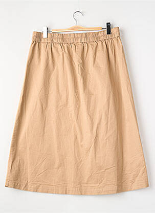 Jupe longue beige FRANSA femme