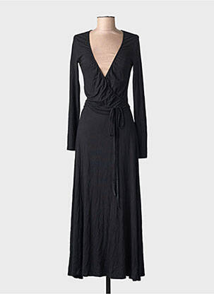 Robe longue noir ASTRID BLACK LABEL femme