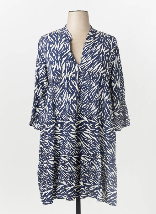 Robe courte bleu HAILYS femme
