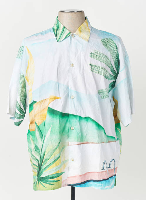 Chemise manches longues vert JACK & JONES homme