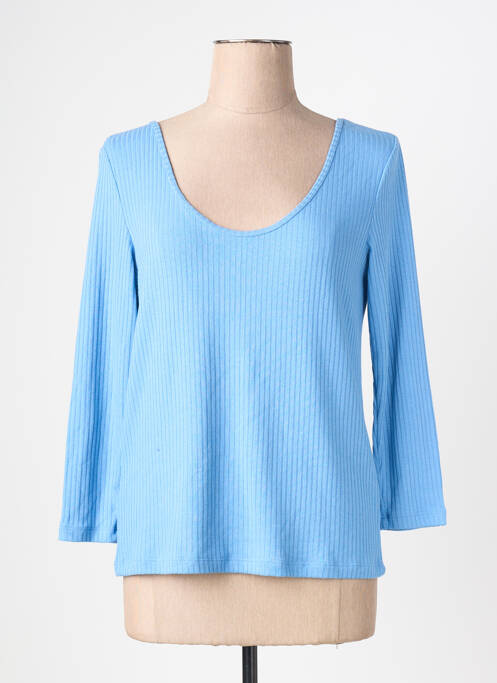 T-shirt bleu MANGO femme