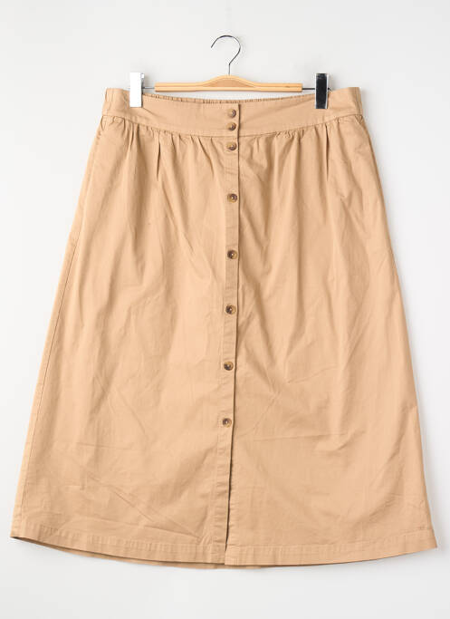Jupe longue beige FRANSA femme