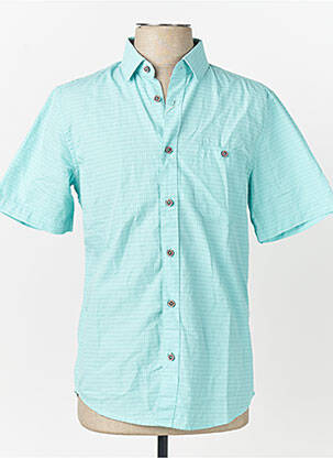Chemise manches courtes bleu TOM TAILOR homme