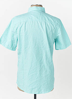 Chemise manches courtes bleu TOM TAILOR homme