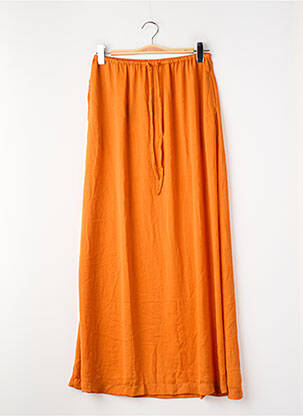 Jupe mi-longue orange VERO MODA femme