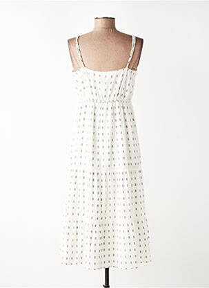 Robe courte sans manche sans manche blanc VILA femme