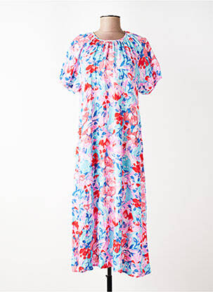 Robe courte manches courtes manches courtes rose VERO MODA femme
