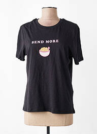 T-shirt noir ONLY femme