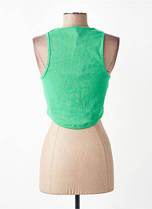 Débardeur manches courtes vert ONLY femme