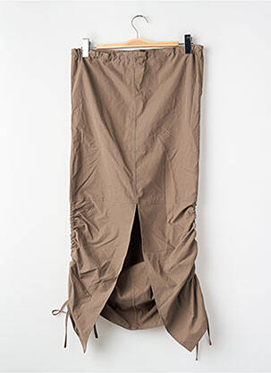 Jupe mi-longue marron JJXX femme