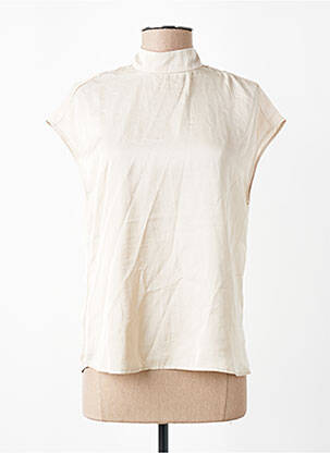 Chemisier beige MANGO femme
