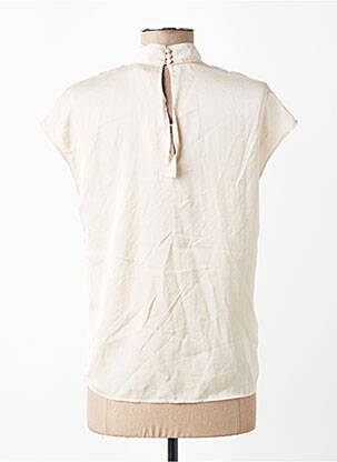 Chemisier beige MANGO femme