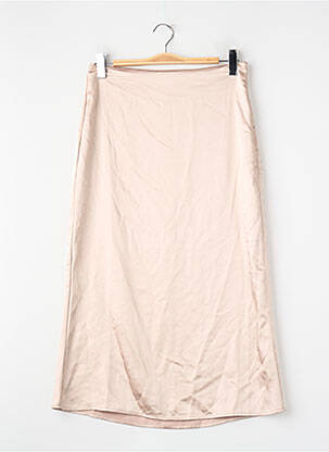Jupe mi-longue beige ONLY femme