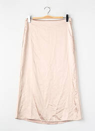 Jupe mi-longue beige ONLY femme