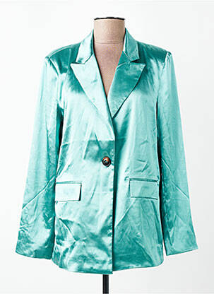 Blazer col tailleur vert VILA femme
