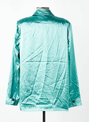 Blazer col tailleur vert VILA femme
