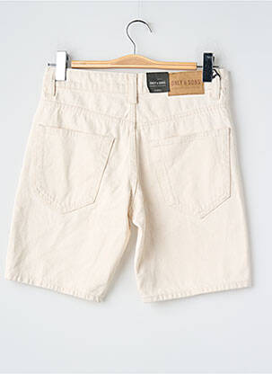 Short taille normale taille normale beige ONLY&SONS homme