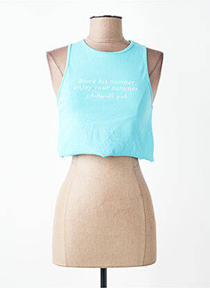 Débardeur bleu TALLY WEIJL femme