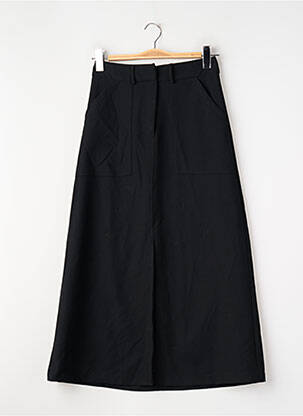 Jupe mi-longue noir ASTRID BLACK LABEL femme