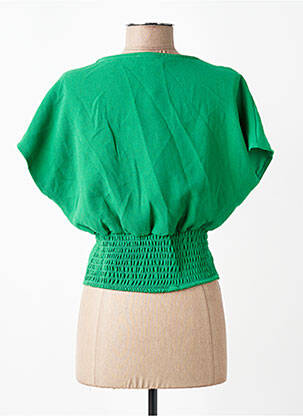 Top vert ASTRID BLACK LABEL femme