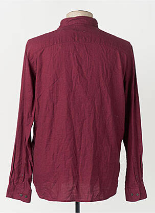 Chemise manches longues violet JACK & JONES homme
