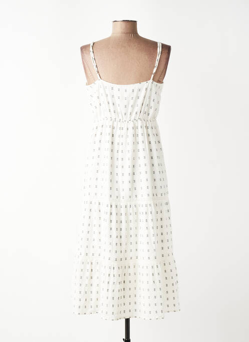 Robe courte sans manche sans manche blanc VILA femme