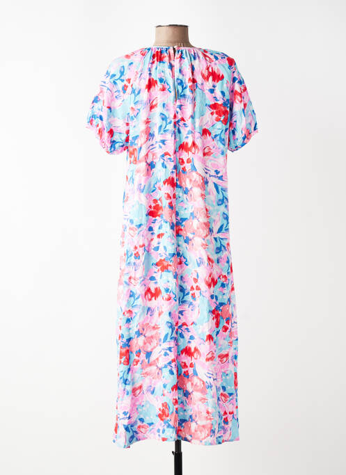 Robe courte manches courtes manches courtes rose VERO MODA femme