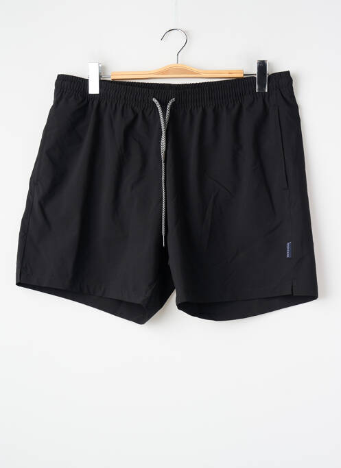 Short de bain noir BRUCE & BUTLER  homme