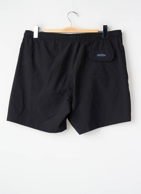 Short de bain noir BRUCE & BUTLER  homme