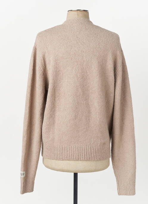 Gilet manches longues beige JACK & JONES homme