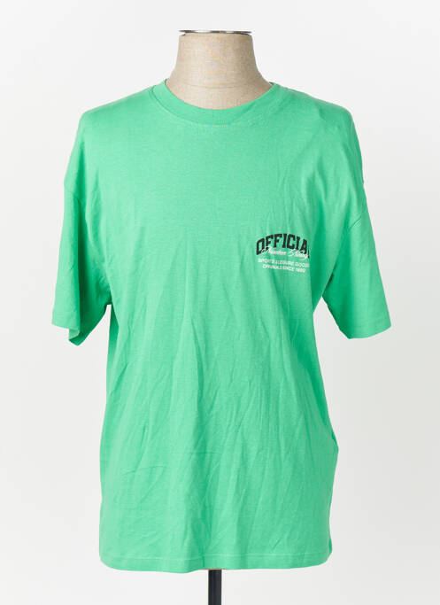 T-shirt vert JACK & JONES homme