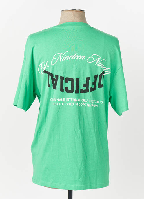 T-shirt vert JACK & JONES homme